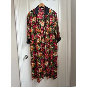 Vintage Victoria’s Secret‎ Gold Label Robe Floral Y2K Lightweight